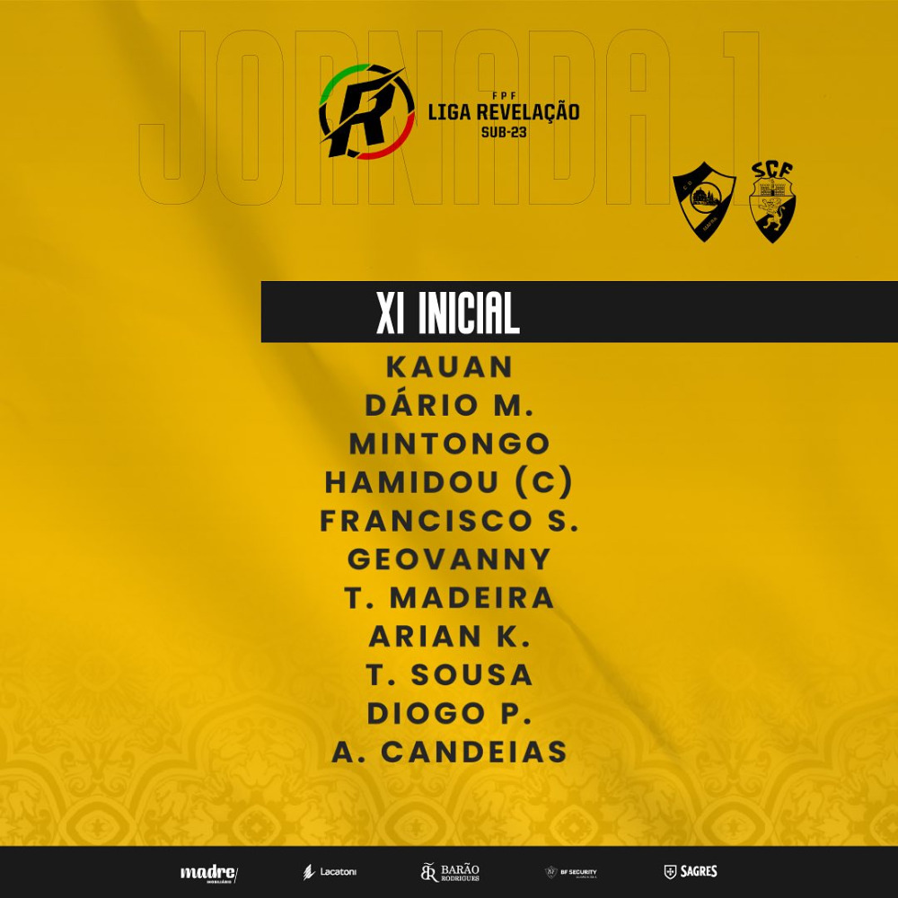 Resultado Final - Liga Revelação // Série B - 1ª Jornada