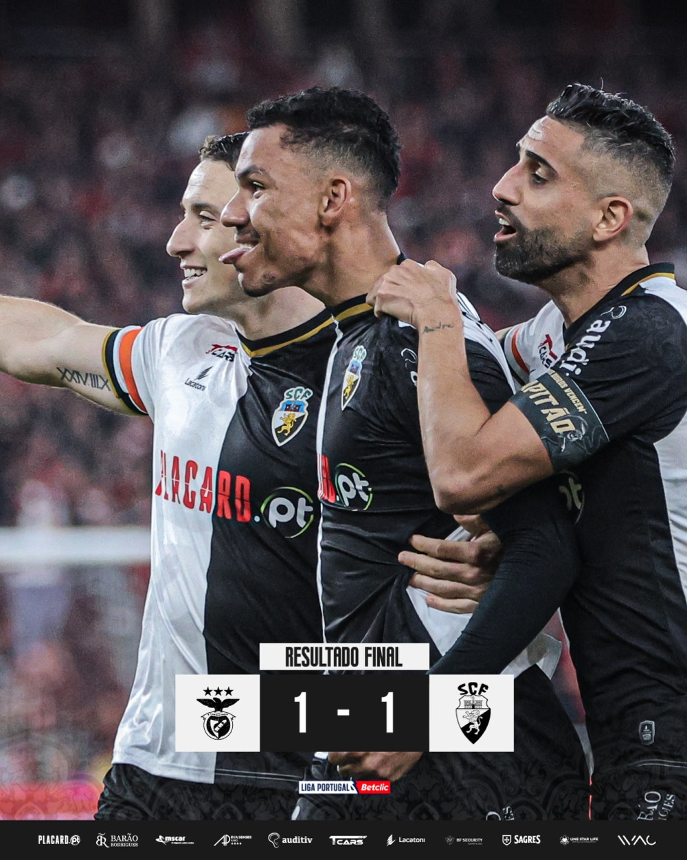 RESULTADO FINAL - 13ª JORNADA - LIGA PORTUGAL BETCLIC