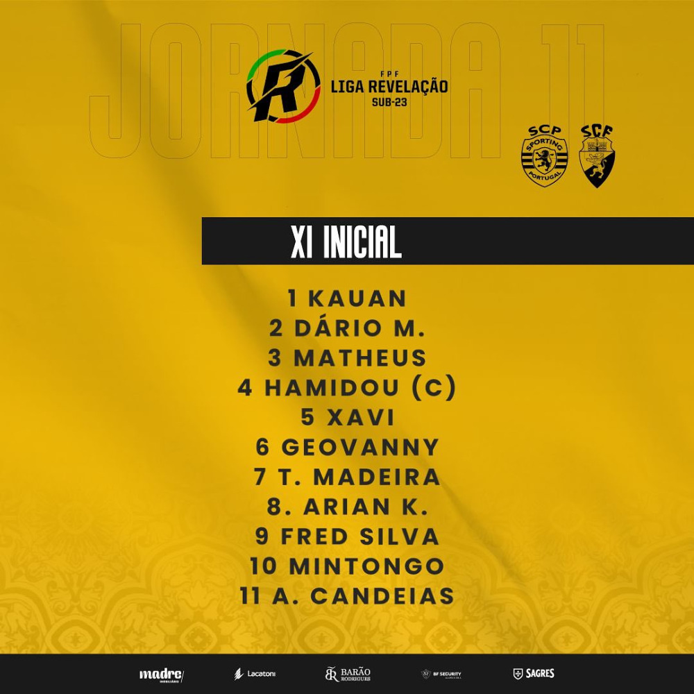 RESULTADO FINAL - LIGA REVELAÇÃO // SÉRIE B - 11ª JORNADA (ANTECIPADA)
