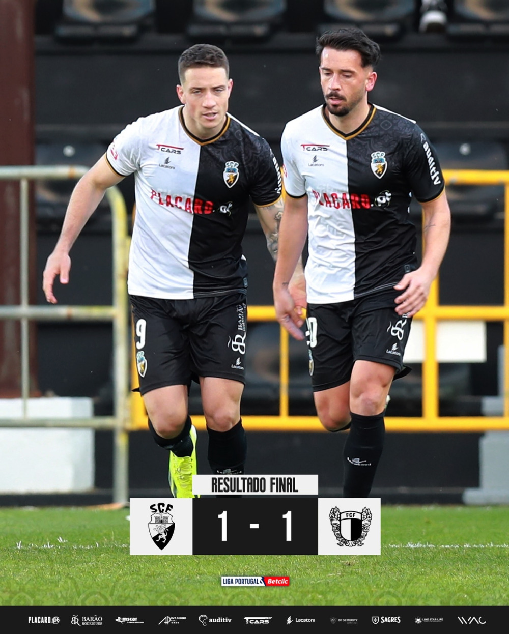 RESULTADO FINAL - 21ª JORNADA - LIGA PORTUGAL BETCLIC