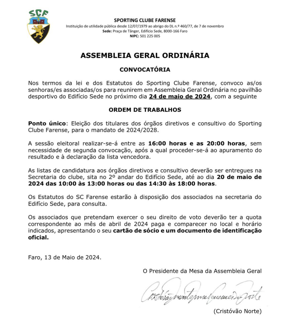 ASSEMBLEIA GERAL