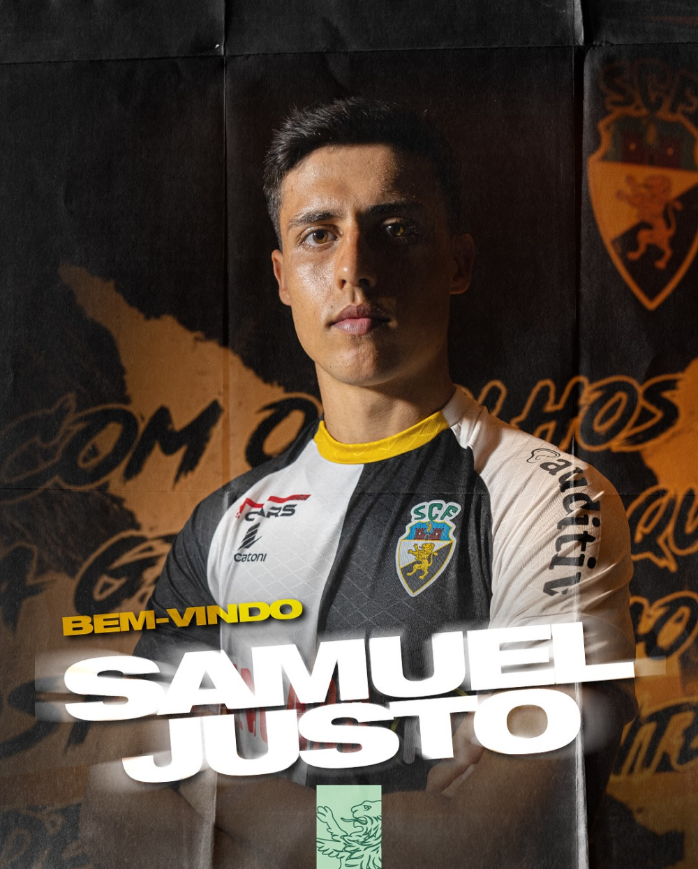 Samuel Justo já veste as cores do Farense!