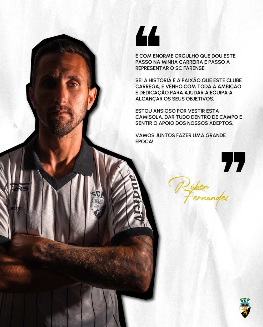 Rúben Fernandes é Farense até 2026!