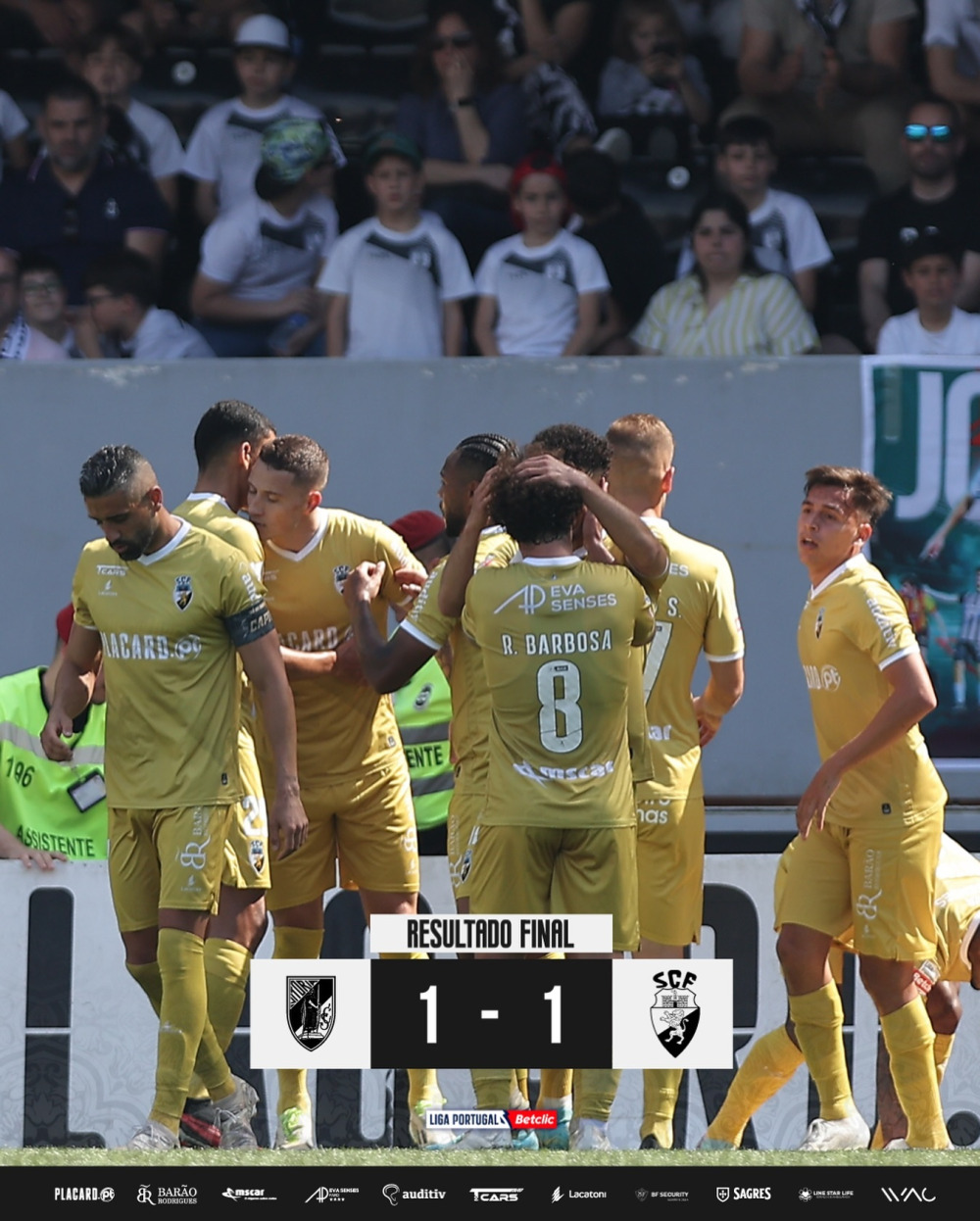 RESULTADO FINAL - 29ª JORNADA - LIGA PORTUGAL BETCLIC