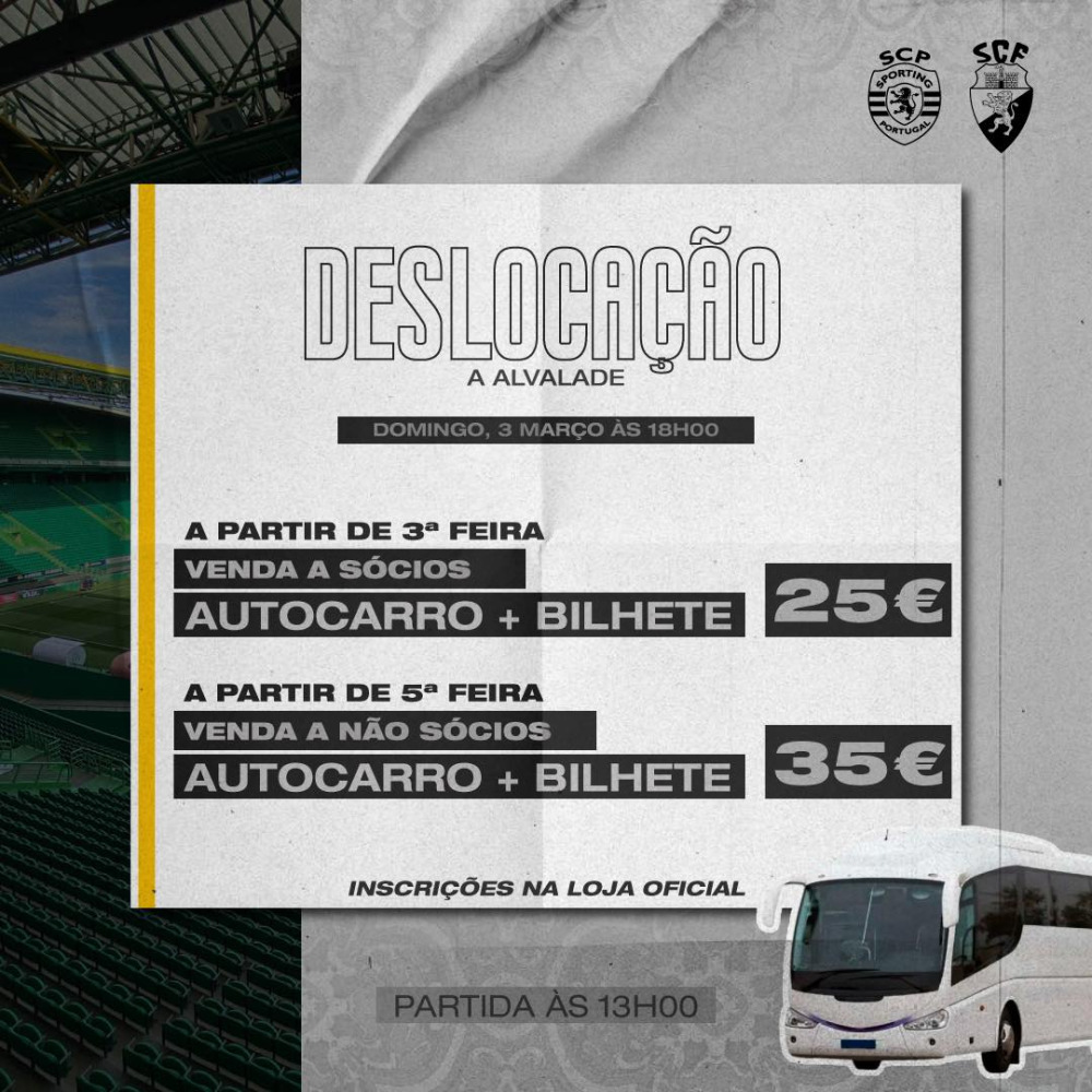 RUMO A ALVALADE