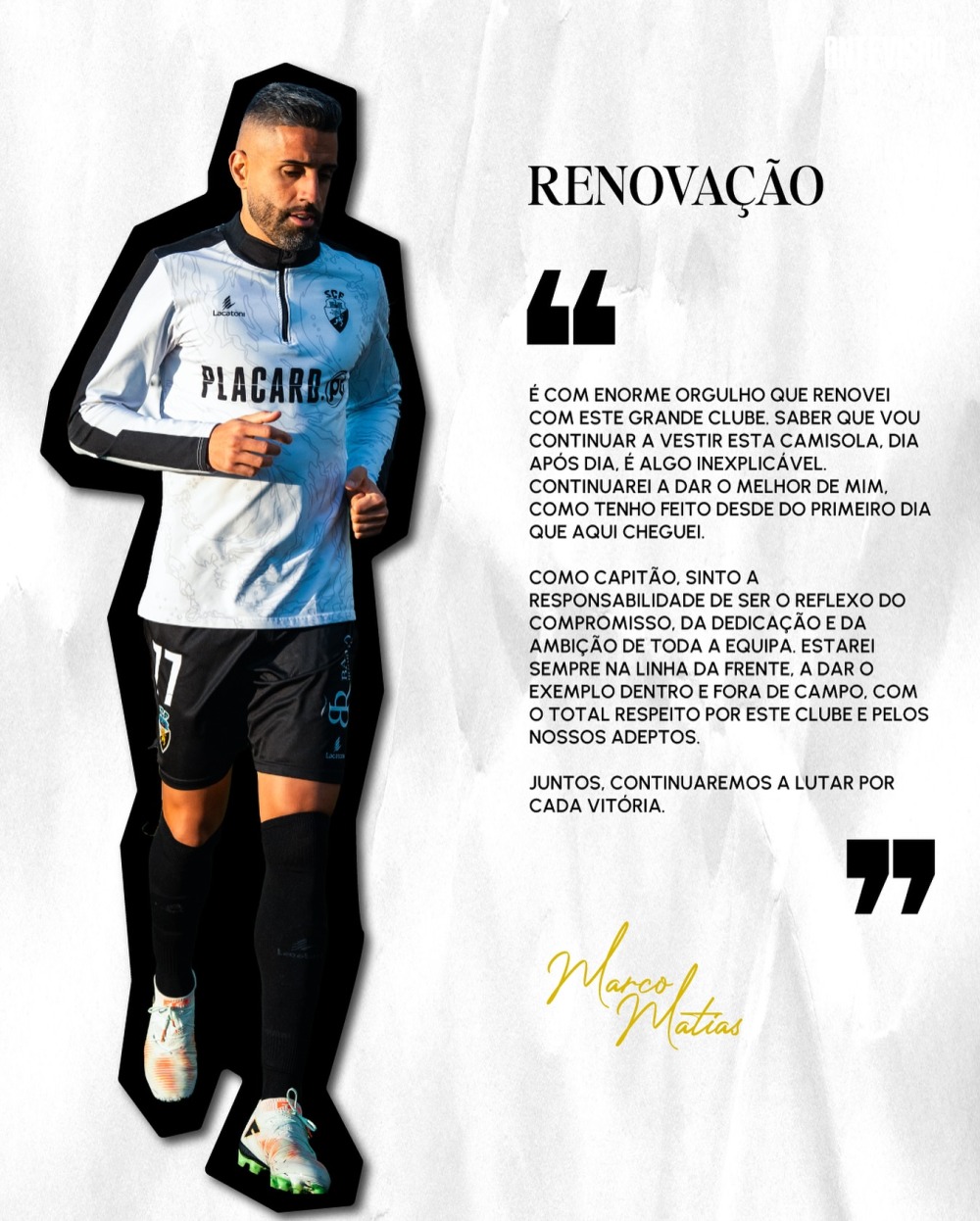 Marco Matias é Farense até 2026!