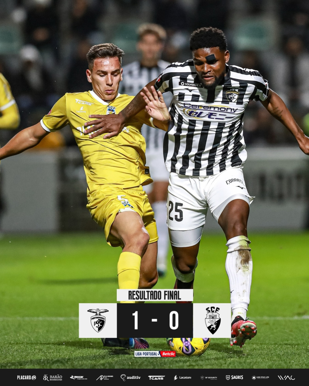 RESULTADO FINAL - 17ª JORNADA - LIGA PORTUGAL BETCLIC