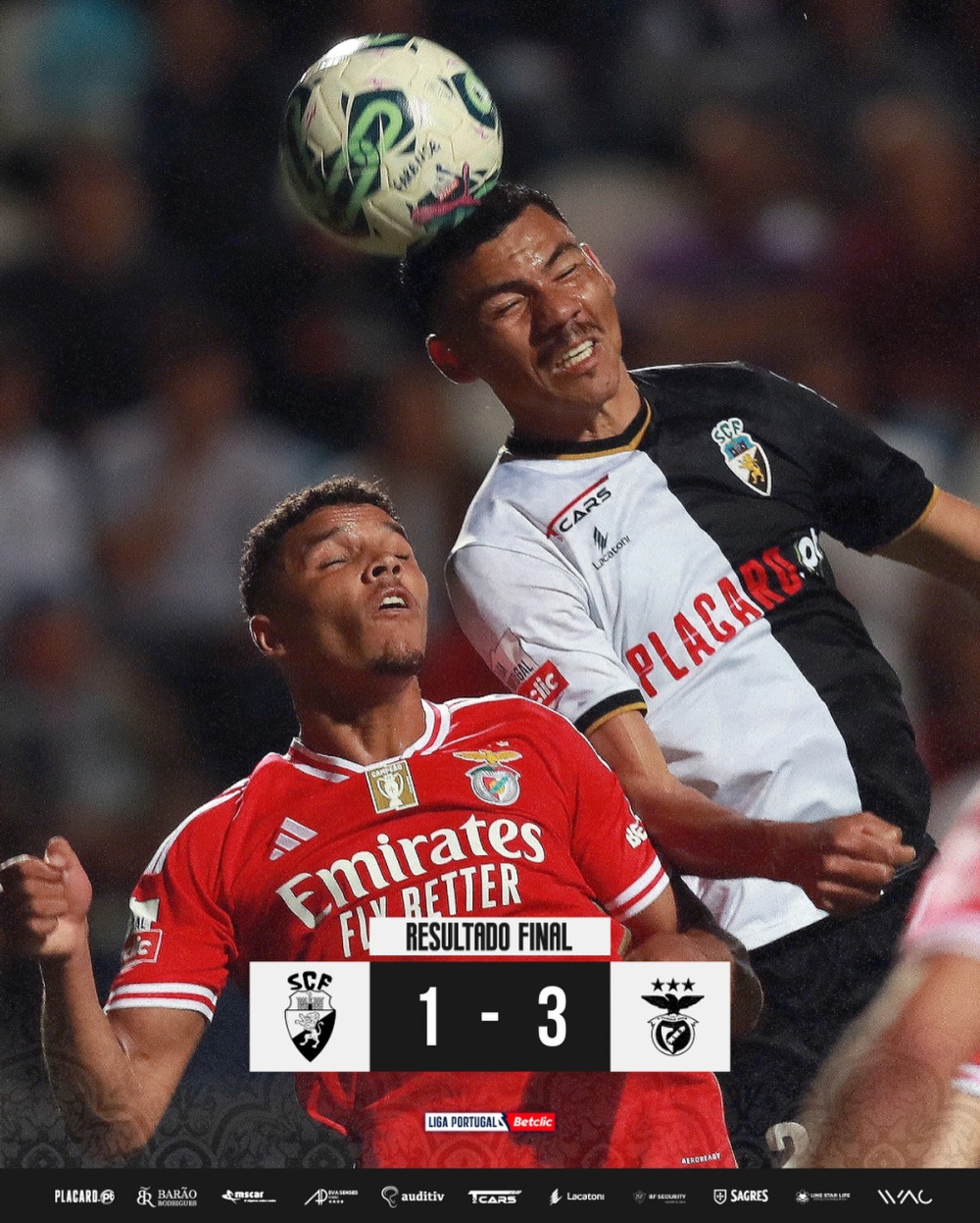 RESULTADO FINAL - 30ª JORNADA - LIGA PORTUGAL BETCLIC