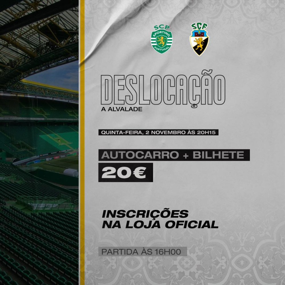 RUMO A ALVALADE!