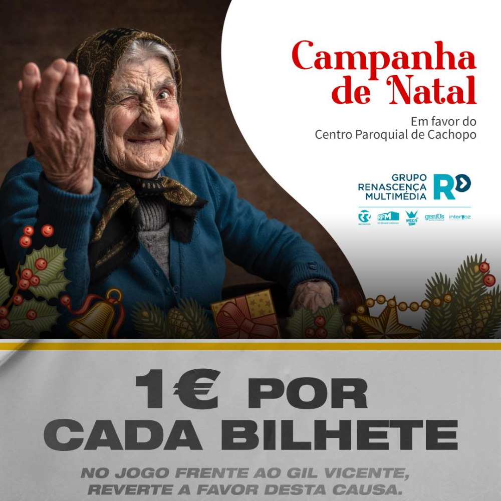 O SC Farense junta-se à Campanha de Natal em favor do Centro Paroquial de Cachopo