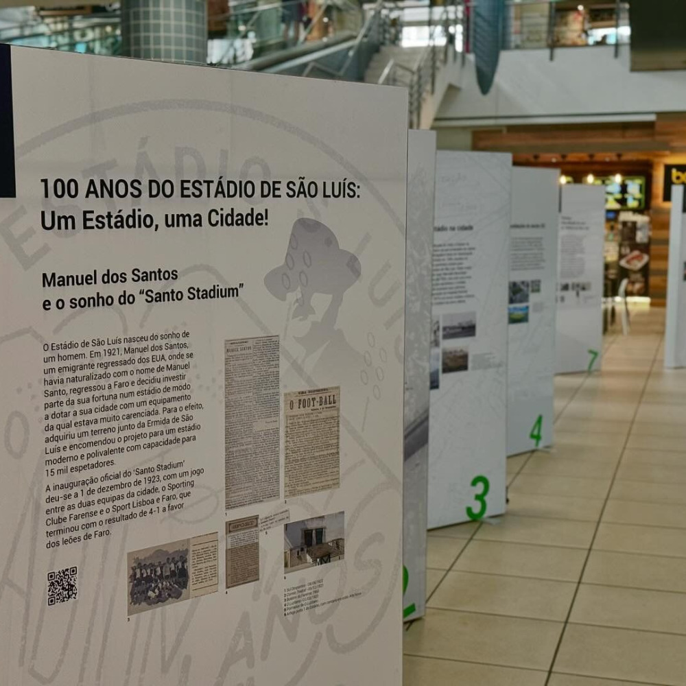 Exposição “Um estádio, uma cidade! 100 anos do Estádio de São Luís”