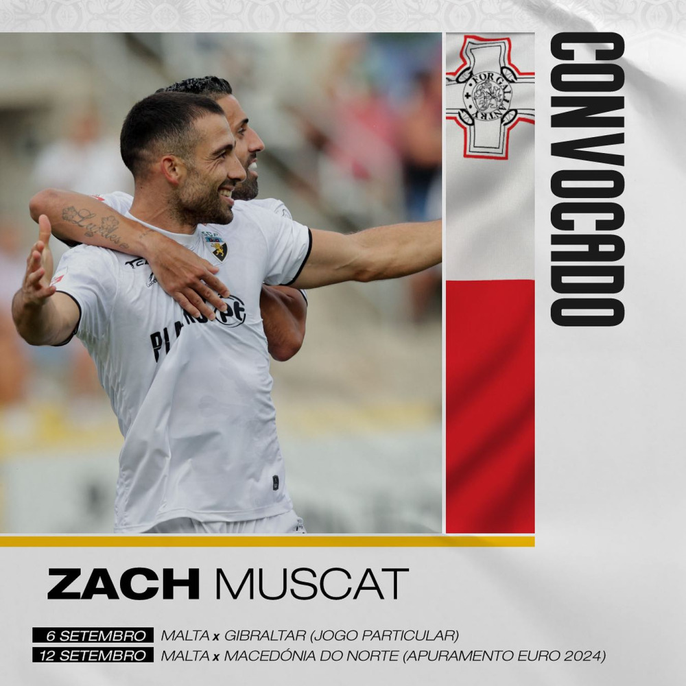 Zach Muscat convocado para a seleção nacional de Malta