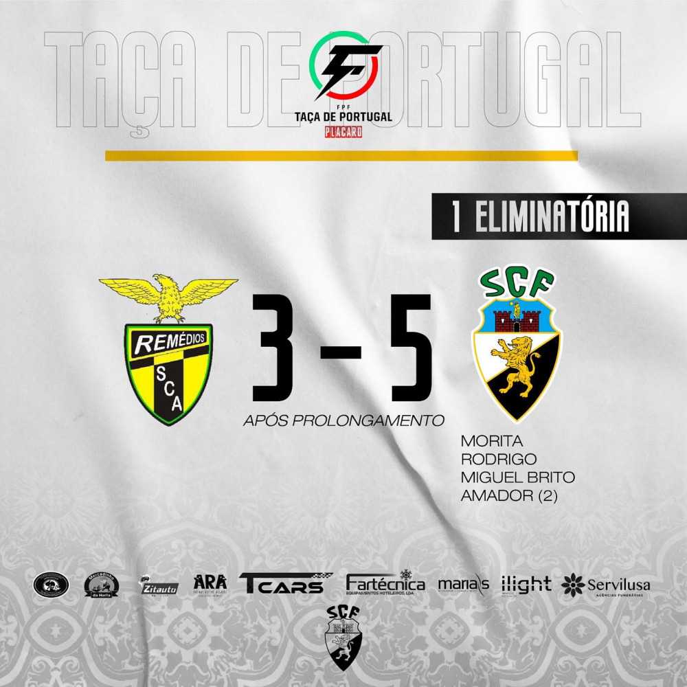 Seniores Masculinos de Futsal vencem na 1ª Eliminatória na Taça de Portugal