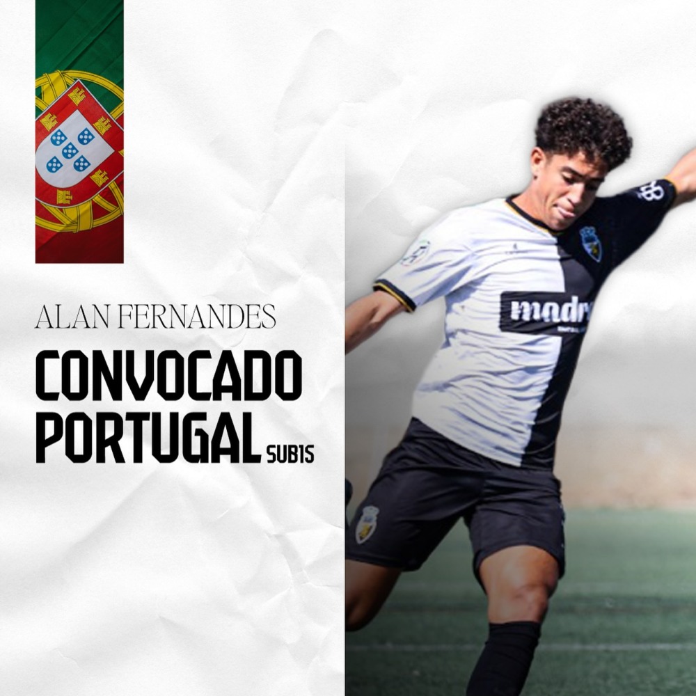 Alan Fernandes chamado à Seleção Nacional Sub-15!